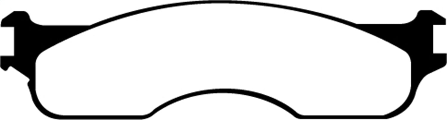 EBC Brakes DP71708 7000 Series Greenstuff Low Dust Truck/SUV Brake Pads - Truck Part Superstore