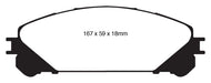 EBC Brakes DP71837 7000 Series Greenstuff Low Dust Truck/SUV Brake Pads - Truck Part Superstore
