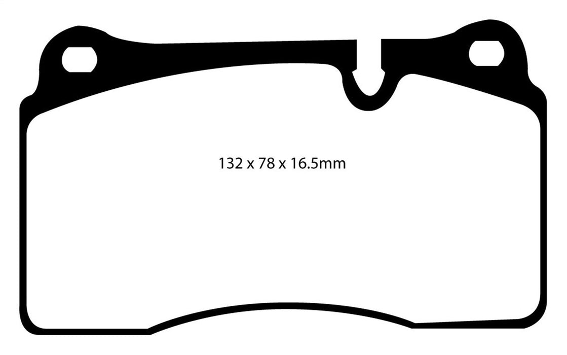 EBC Brakes DP71922 7000 Series Greenstuff Low Dust Truck/SUV Brake Pads - Truck Part Superstore