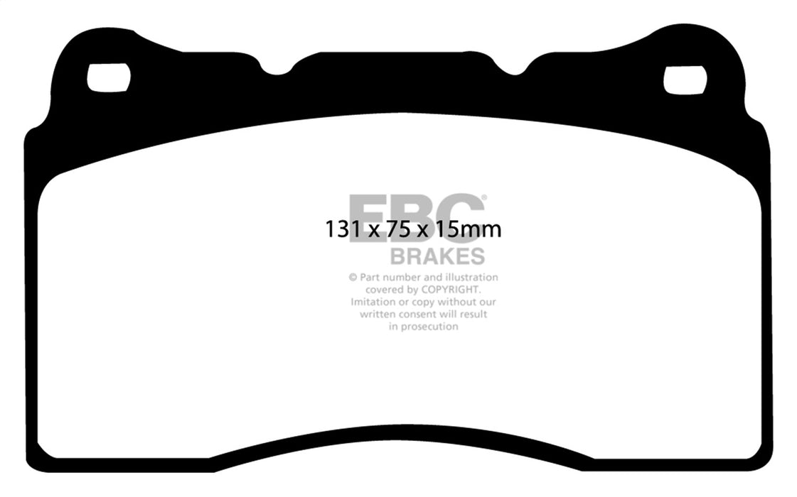 EBC Brakes DP91210 Orangestuff 9000 Series Race Brake Pads - Truck Part Superstore