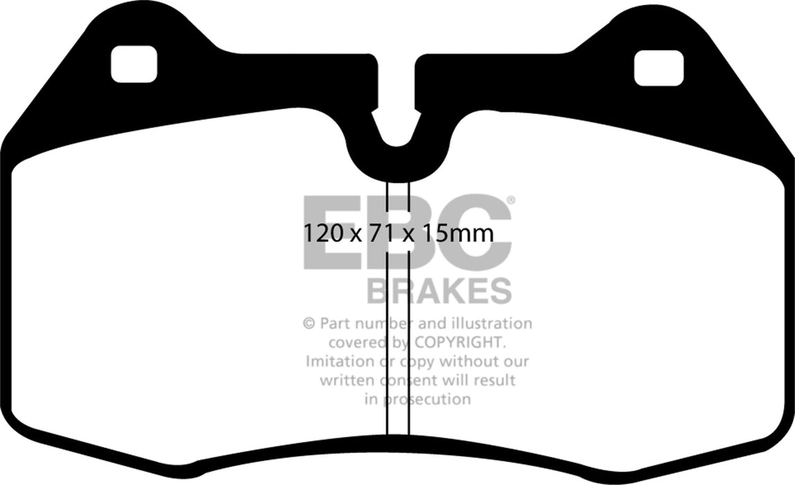 EBC Brakes DP91644 Orangestuff 9000 Series Race Brake Pads - Truck Part Superstore