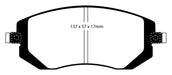 EBC Brakes DP91661 Orangestuff 9000 Series Race Brake Pads - Truck Part Superstore