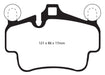 EBC Brakes DP92029 Orangestuff 9000 Series Race Brake Pads - Truck Part Superstore