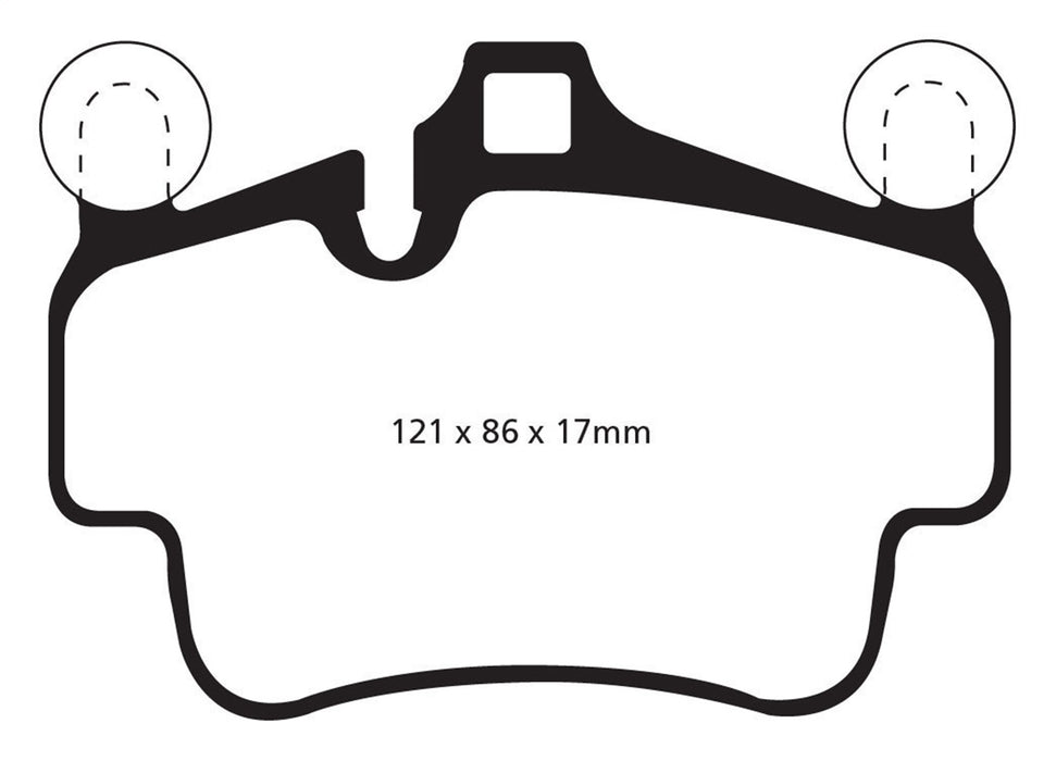 EBC Brakes DP92029 Orangestuff 9000 Series Race Brake Pads - Truck Part Superstore