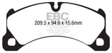 EBC Brakes DP52162NDX Bluestuff NDX Full Race Brake Pads - Truck Part Superstore