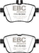EBC Brakes DP42297R Yellowstuff Street And Track Brake Pads; FMSI Pad No. D1936; - Truck Part Superstore