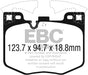 EBC Brakes DP52302NDX Bluestuff NDX Full Race Brake Pads - Truck Part Superstore