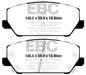 EBC Brakes DP52343NDX Bluestuff NDX Full Race Brake Pads - Truck Part Superstore