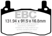 EBC Brakes DP52357NDX Bluestuff NDX Full Race Brake Pads - Truck Part Superstore
