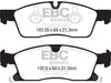 EBC Brakes DP42398R Yellowstuff Street And Track Brake Pads - Truck Part Superstore