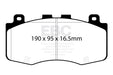 EBC Brakes DP52400NDX Bluestuff NDX Full Race Brake Pads - Truck Part Superstore