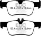 EBC Brakes DP22402 Greenstuff 2000 Series Sport Brake Pads - Truck Part Superstore