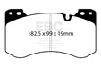 EBC Brakes DP52454NDX Bluestuff NDX Full Race Brake Pads; - Truck Part Superstore