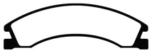 EBC Brakes ED93005 Truck/SUV Extra Duty Brake Pads; FMSI Pad No. D1329; - Truck Part Superstore
