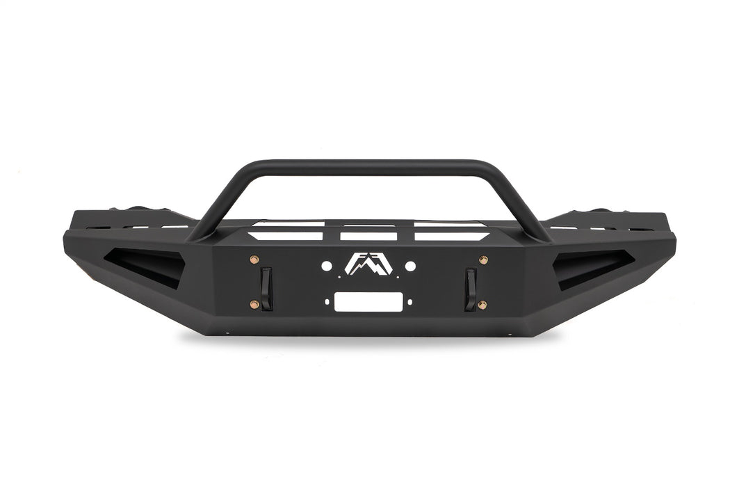 Fab Fours DR03-RS1062-1 Red Steel Front Bumper; w/Pre-Runner Guard; - Truck Part Superstore