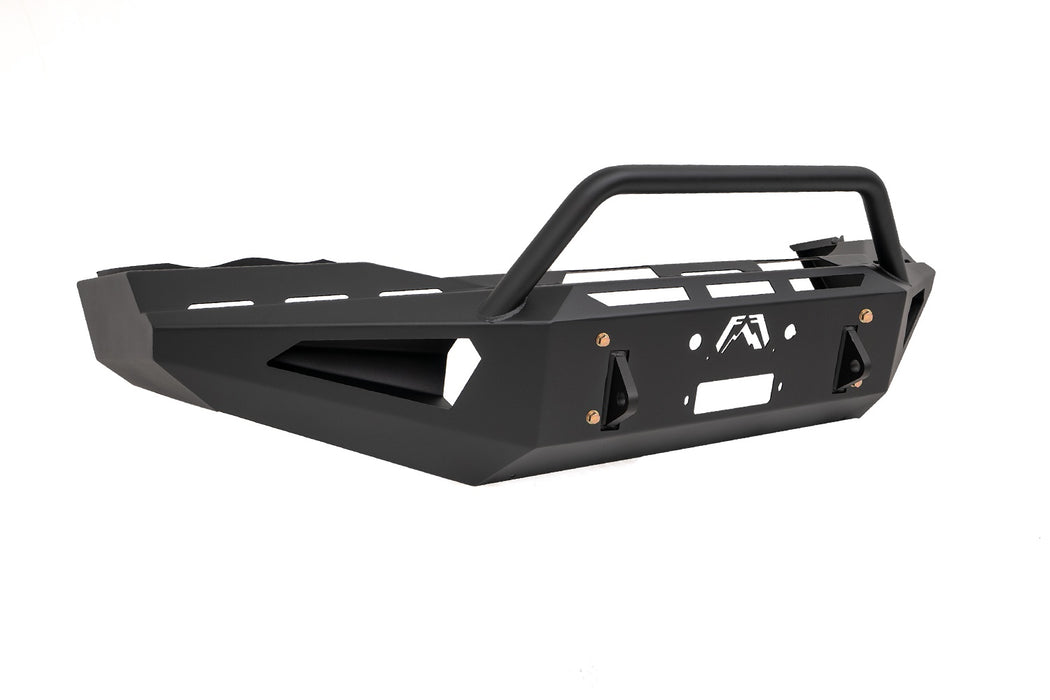 Fab Fours DR03-RS1062-1 Red Steel Front Bumper; w/Pre-Runner Guard; - Truck Part Superstore