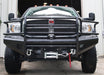 Fab Fours DR03-S1060-1 Black Steel Front Ranch Bumper - Truck Part Superstore