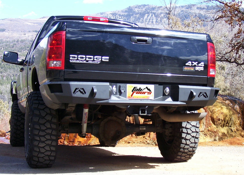 Fab Fours DR03-W1050-1 Heavy Duty Rear Bumper - Truck Part Superstore