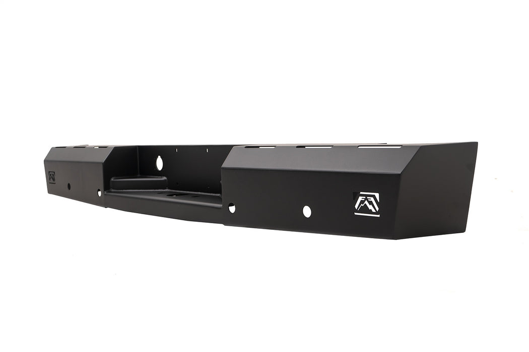 Fab Fours DR06-RT1050-1 Red Steel Rear Bumper; - Truck Part Superstore