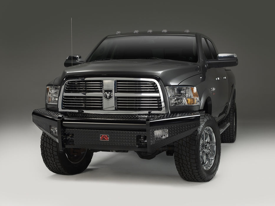 Fab Fours DR06-S1161-1 Black Steel Front Ranch Bumper - Truck Part Superstore