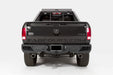 Fab Fours DR09-E2951-1 Premium Rear Bumper; 2 Stage Black Powder Coated; w/Sensors; - Truck Part Superstore