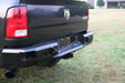 Fab Fours DR09-W2950-B Heavy Duty Rear Bumper; Uncoated/Paintable; Incl. 0.75 in. D-Ring Mount; [AWSL]; - Truck Part Superstore