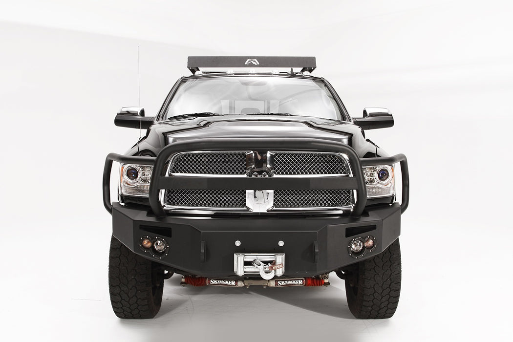 Fab Fours DR10-A2950-B Premium Heavy Duty Winch Front Bumper - Truck Part Superstore