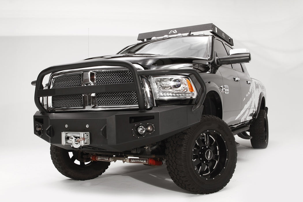 Fab Fours DR10-A2950-B Premium Heavy Duty Winch Front Bumper - Truck Part Superstore
