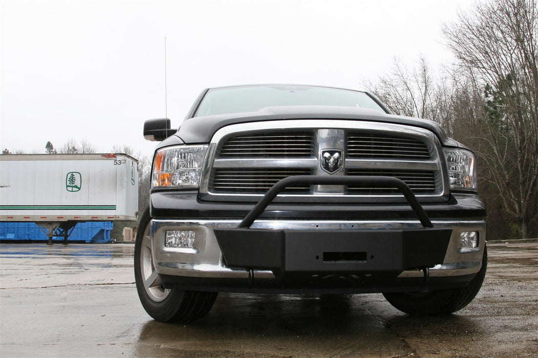 Fab Fours DR10-N2460-1 Large Frame Winch Mount; Large Frame 2 Stage Black Powder Coated; - Truck Part Superstore