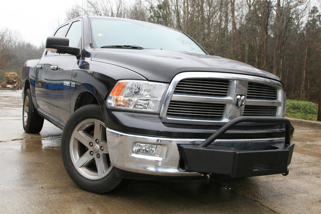 Fab Fours DR10-N2460-1 Large Frame Winch Mount; Large Frame 2 Stage Black Powder Coated; - Truck Part Superstore