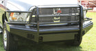 Fab Fours DR10-S2960-1 Black Steel Front Ranch Bumper - Truck Part Superstore