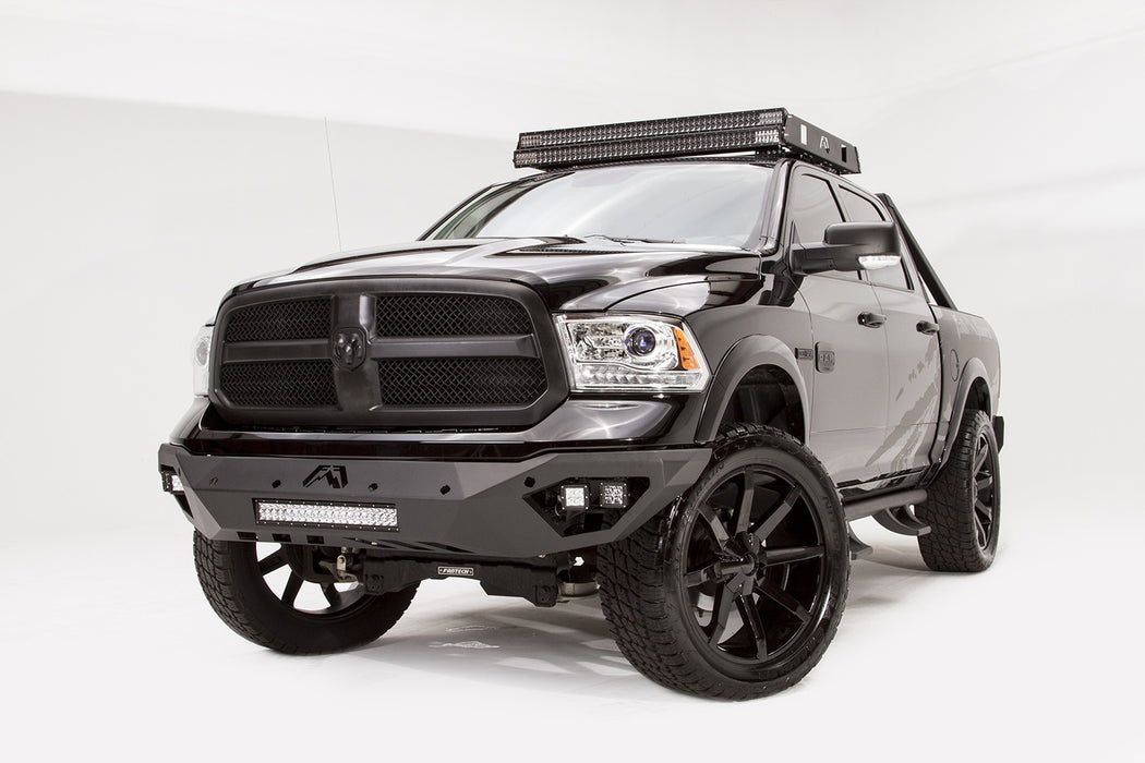Fab Fours DR13-D2951-B Vengeance Front Bumper; Uncoated/Paintable; No Guard; [AWSL]; - Truck Part Superstore