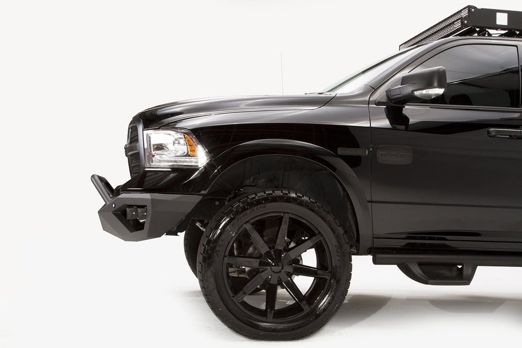 Fab Fours DR13-D2952-1 Vengeance Front Bumper; 2 Stage Black Powder Coated; Pre-Runner Guard; - Truck Part Superstore