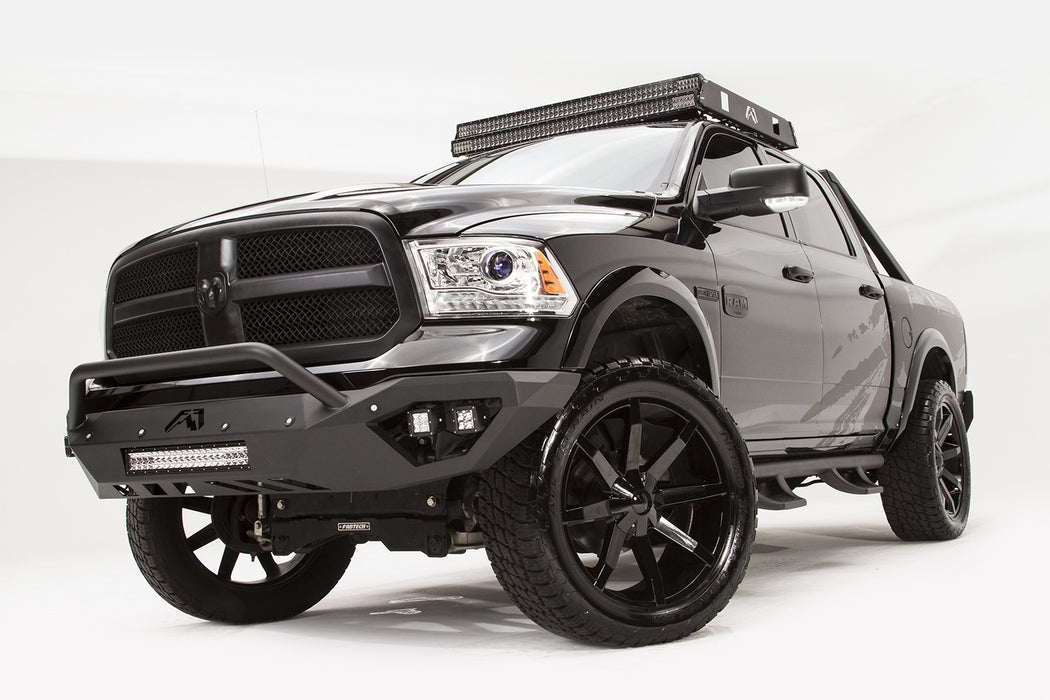 Fab Fours DR13-D2952-1 Vengeance Front Bumper; 2 Stage Black Powder Coated; Pre-Runner Guard; - Truck Part Superstore