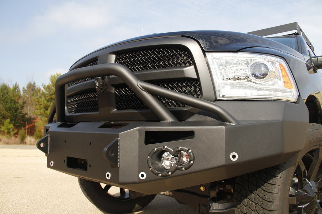 Fab Fours DR13-F2952-B Premium Winch Front Bumper - Truck Part Superstore