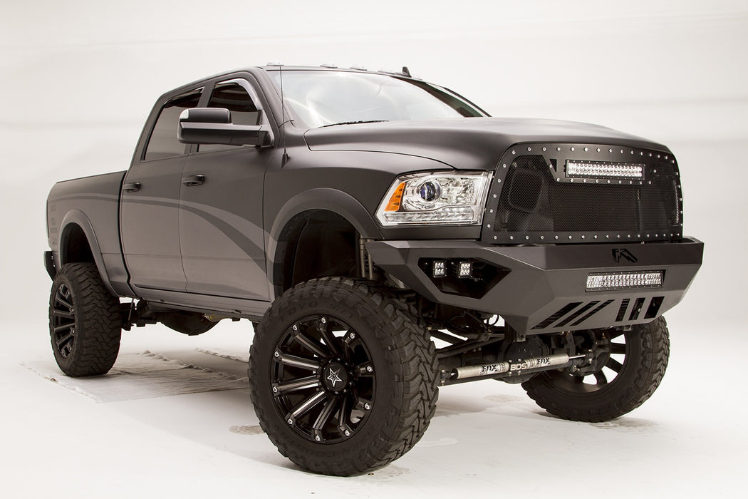 Fab Fours DR10-V2951-B Vengeance Front Bumper; Uncoated/Paintable; No Guard; [AWSL]; - Truck Part Superstore