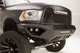 Fab Fours DR10-V2951-1 Vengeance Front Bumper; 2 Stage Black Powder Coated; No Guard; - Truck Part Superstore