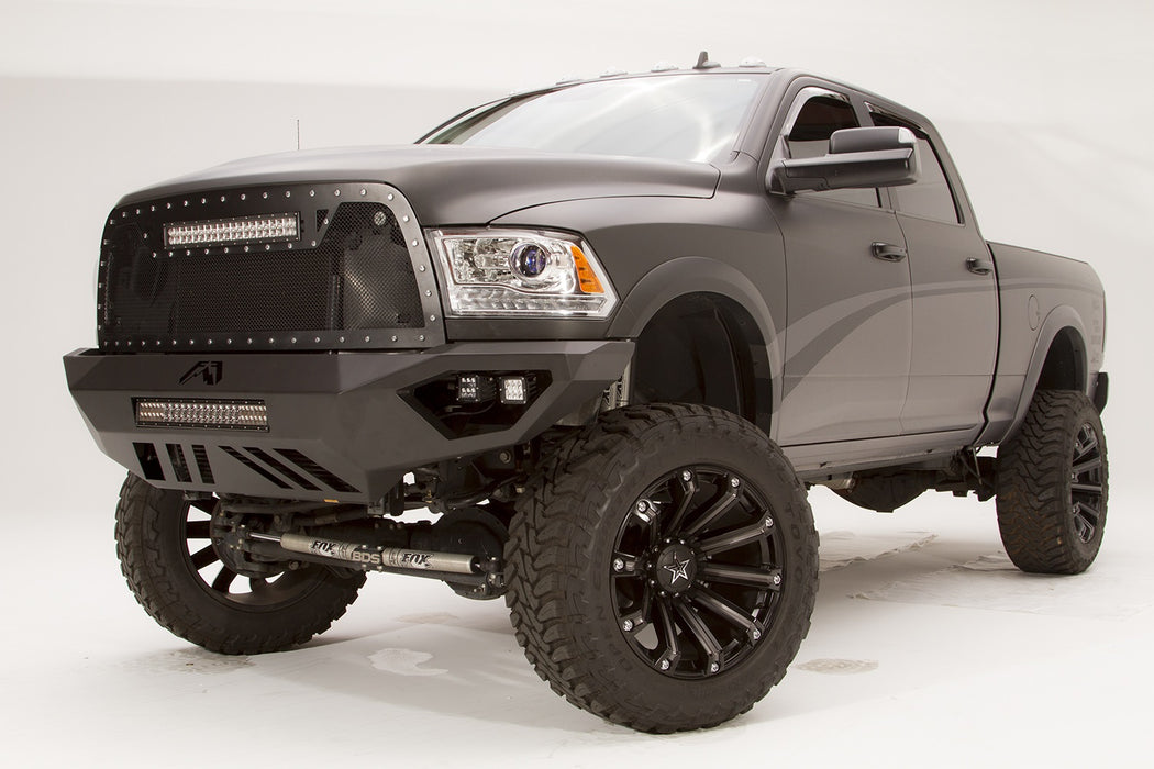 Fab Fours DR10-V2951-B Vengeance Front Bumper; Uncoated/Paintable; No Guard; [AWSL]; - Truck Part Superstore
