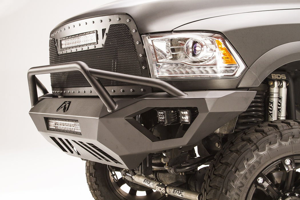Fab Fours DR10-V2952-B Vengeance Front Bumper; Uncoated/Paintable; Pre-Runner Guard; [AWSL]; - Truck Part Superstore