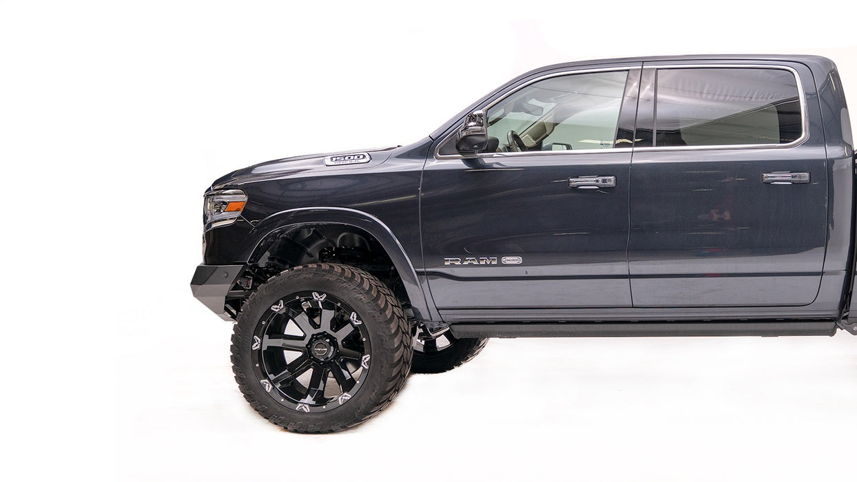 Fab Fours DR19-D4251-B Vengeance Front Bumper; Uncoated/Paintable; No Guard; [AWSL]; - Truck Part Superstore