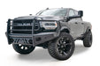 Fab Fours DR19-Q4460-1 Elite Front Bumper; Black Steel; Front w/Full Guard; - Truck Part Superstore
