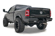 Fab Fours DR19-T4450-1 Black Steel Rear Bumper; - Truck Part Superstore