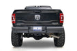 Fab Fours DR19-U4450-1 Elite Rear Bumper; Black Steel; - Truck Part Superstore