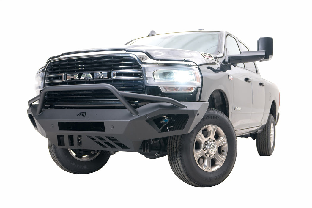 Fab Fours DR19-V4452-B Vengeance Front Bumper; Pre-Runner; Bare; Plate Steel; - Truck Part Superstore