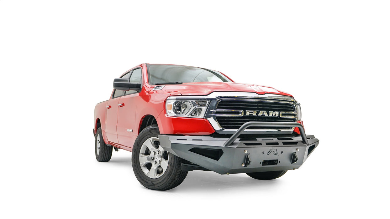 Fab Fours DR19-RS4262-1 Red Steel Front Bumper; w/Pre-Runner Guard; - Truck Part Superstore