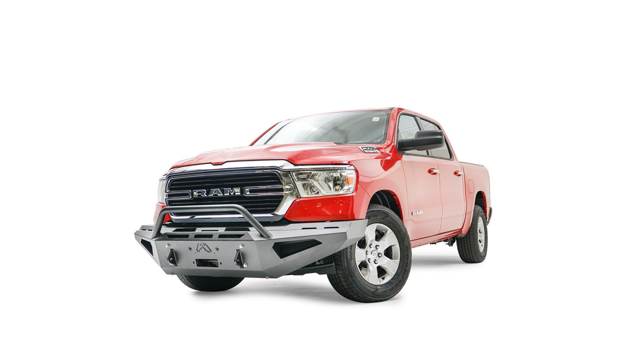 Fab Fours DR19-RS4262-1 Red Steel Front Bumper; w/Pre-Runner Guard; - Truck Part Superstore