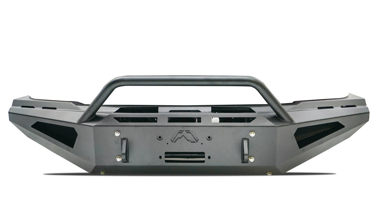 Fab Fours DR19-RS4462-1 Red Steel Front Bumper; w/Pre-Runner Guard; - Truck Part Superstore