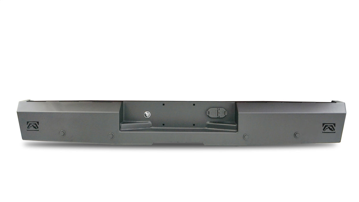 Fab Fours DR19-RT4250-1 Red Steel Rear Bumper; - Truck Part Superstore