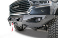Fab Fours DR19-X4251-1 Matrix Front Bumper; 2 Stage Black Powder Coat; 7/8 in. D-Ring Mounts; No Guard; - Truck Part Superstore