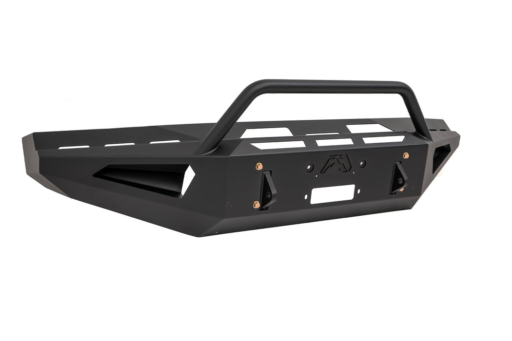 Fab Fours DR94-RS1562-1 Red Steel Front Bumper; w/Pre-Runner Guard; - Truck Part Superstore